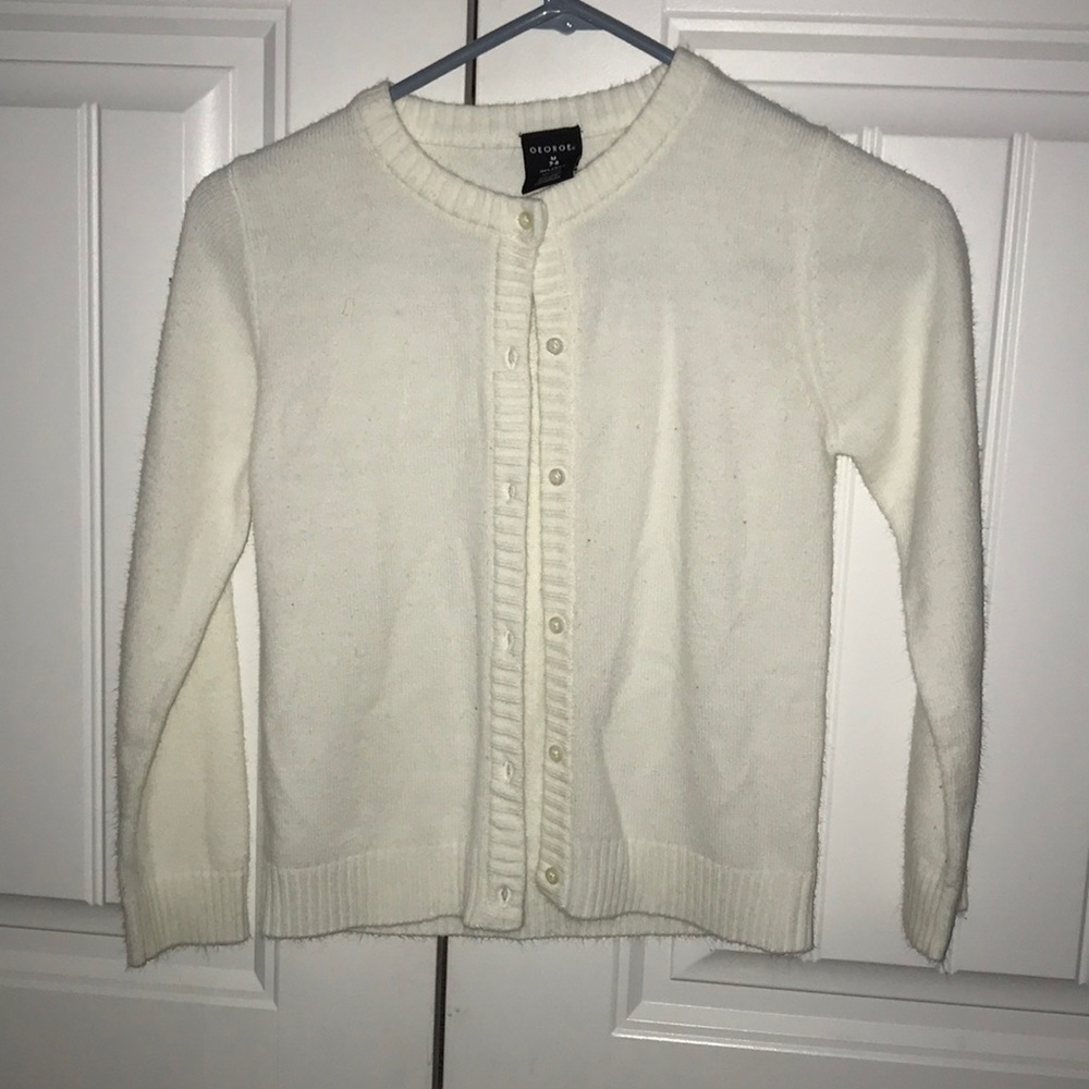 White Cardigan